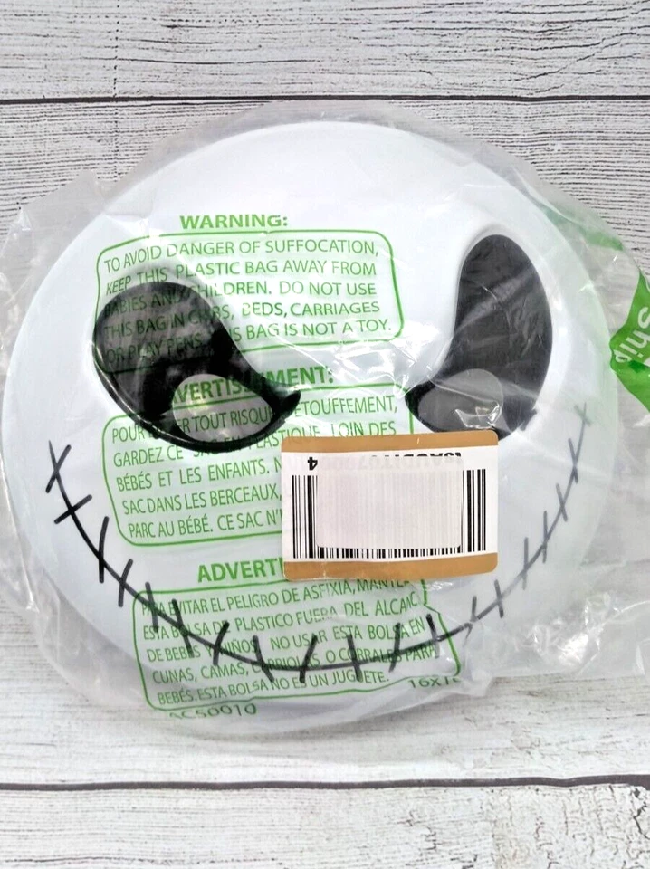 The Nightmare Before Christmas Jack Skellington Child Halloween Mask Costume NEW - Image 1 of 2