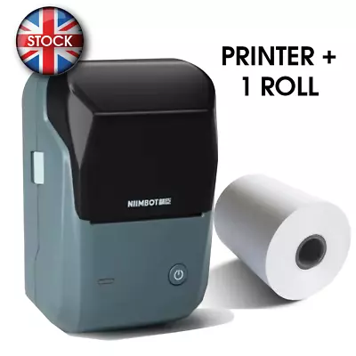 Printer Mini Thermal Printer Pocket Bluetooth Mobile Phone Photos Label Printing - Image 1 of 4