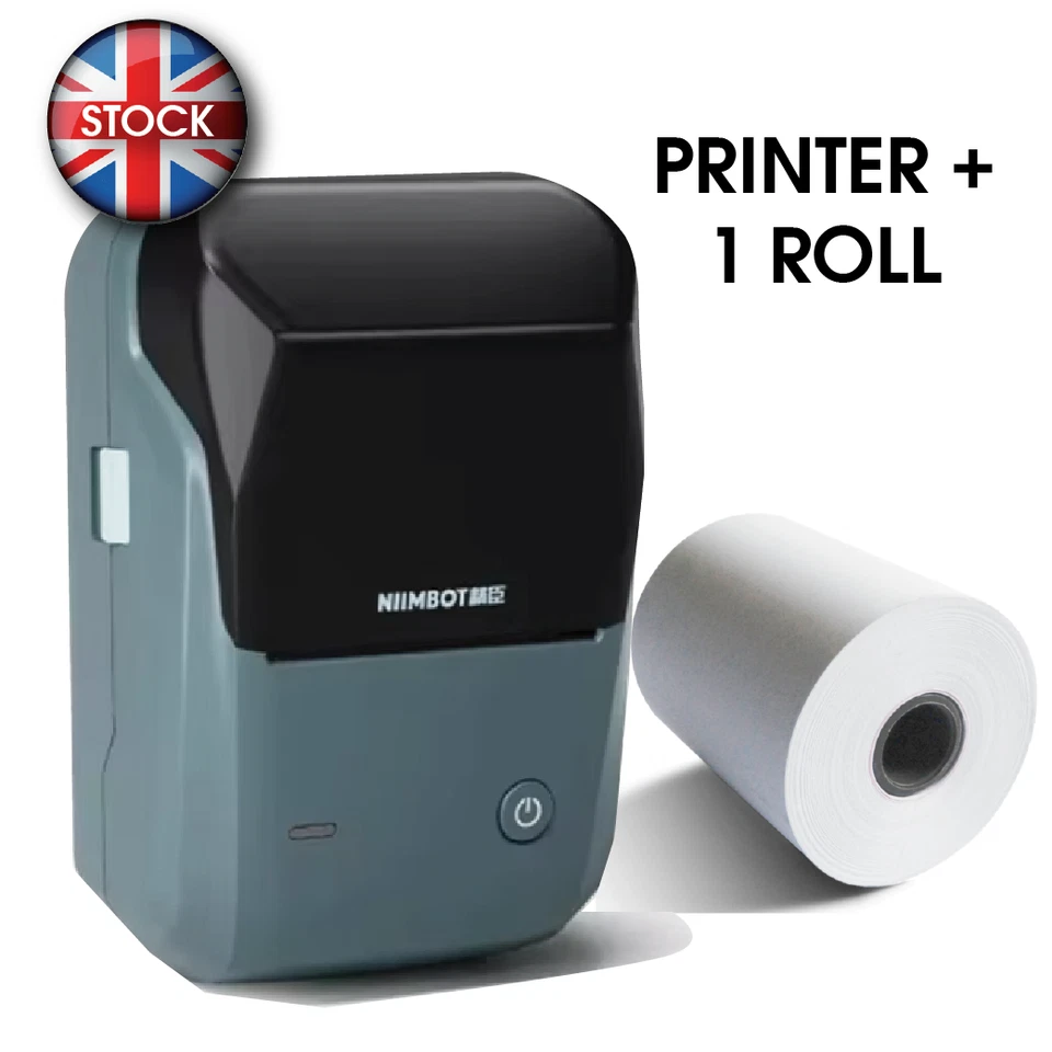 Printer Mini Thermal Printer Pocket Bluetooth Mobile Phone Photos Label Printing - Image 1 of 4