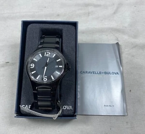 Caravelle by Bulova sportliche Gliederarmbanduhr für Herren - B119 - schwarz - Bild 1 von 7