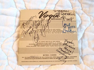BEN HARPER FOUR SONGS PROMO EP VIRGIN CD SIGNED 1993 WELCOME TO THE CRUEL WORLD - Picture 1 of 4