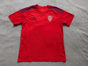 Adidas Arsenal Jersey Adult 2XL Fit Large Red Slim Gunners Soccer Academy 2014 - Picture 1 of 13