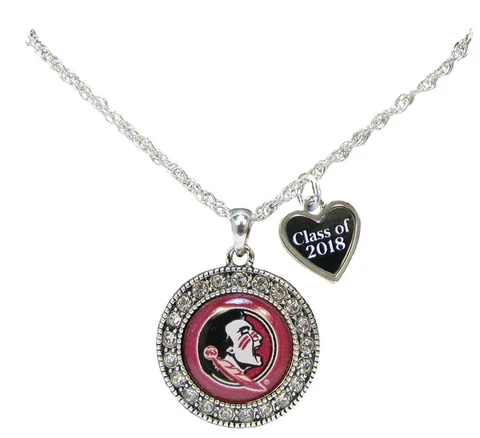 Custom Florida State Seminoles Class of Years 2017-2025 Graduation Necklace FSU Cover