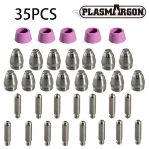 Machine de découpe plasma pistolet à souder coupe accessoires électrode buse kit ag60 - Photo 1/10