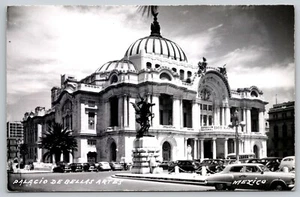 RPPC Palacio de Bellas Artes Ciudad de México México Foto Real Postal Años 50 - Imagen 1 de 3