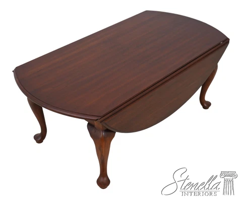 60458EC: HENKEL HARRIS Cherry Drop Leaf Coffee Table Cover