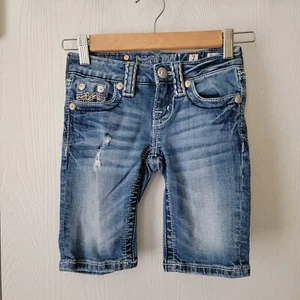 Miss Me Girl's Bermuda Shorts Size 7 - Picture 1 of 8