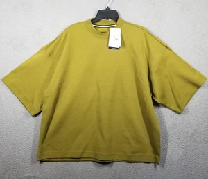 Nike Sportswear Tech Fleece Oversized Short-Sleeve Sweatshirt Medium FZ7581 - Picture 1 of 15