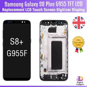Samsung Galaxy S8 Plus G955 TFT LCD Replacement Screen Display Touch Digitizer - Picture 1 of 1