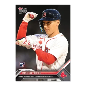 Masataka Yoshida - 2023 MLB TOPPS NOW Card 449 RC - Picture 1 of 2
