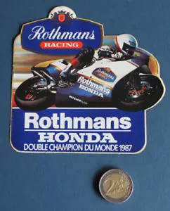 Autocollant / Sticker - Moto HONDA - Double Champion du Monde 1987 - Bild 1 von 1