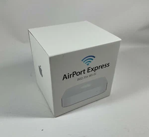 Apple Airport Express 2nd Gen Airplay 2 Wi-Fi Base Station - A1392 - MC414Z/A - Afbeelding 1 van 6