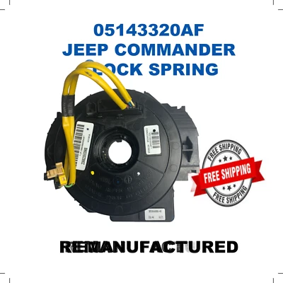 ✔GPU 2007 Jeep Commander Clockspring Spiral Cable Reel 05143320AF * - Изображение 1 из 3