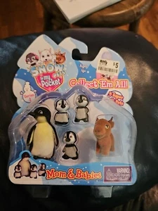 Meg SNOW PETS IN MY POCKET MOM & BABIES Penguin SERIES 1 - Picture 1 of 8