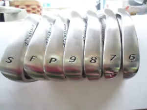 Mizuno Presage Titanium 7pcs 6-Pw-Fw-Sw Iron Set NAVISPEC Flex Stiff Regular - Picture 1 of 6