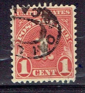 #J80 1 CENT POSTAGE DUE FANCY CANCEL F-VF USED d - Picture 1 of 2