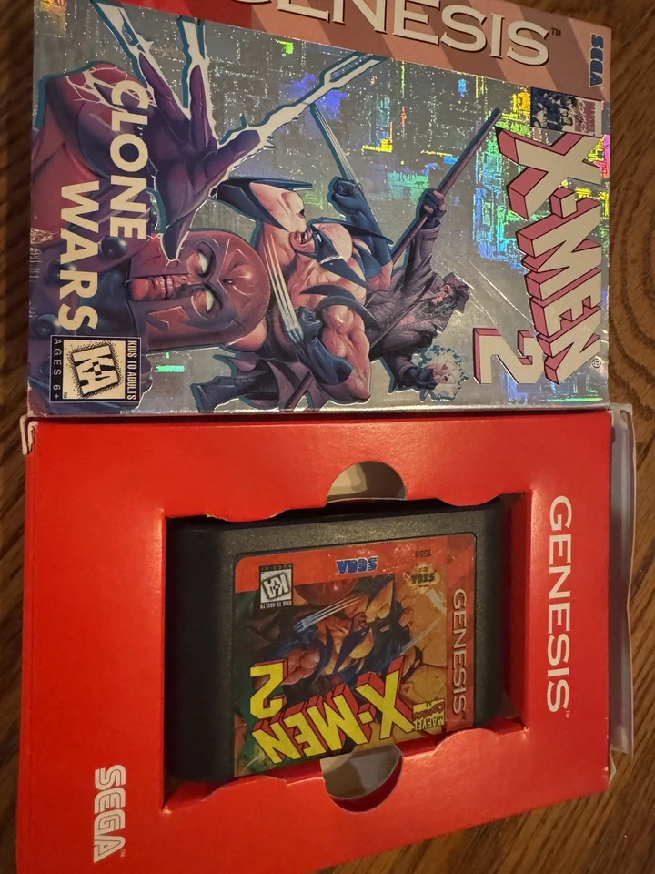 X-men 2 Clone Wars Sega Genesis  - Image 1 of 1