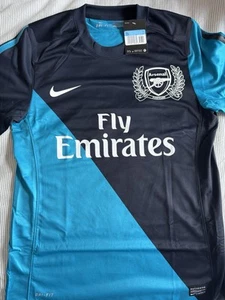 2011-12 Arsenal Away Short-sleeve Player-issue Shirt Champions League version M - Picture 1 of 6