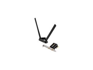 ASUS WiFi 6E + Bluetooth 5.2 PCI-E Expansion Card (PCE-AXE58BT) - Supports 6GHz - Picture 1 of 4
