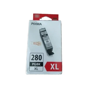 NUOVO! Cartuccia di inchiostro originale Canon Pixma PGBK 280 XL PGI-280XL NERO sigillata OEM - Foto 1 di 7