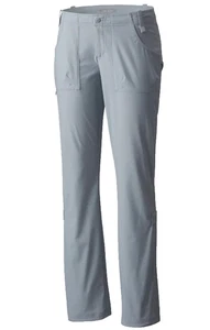 COLUMBIA Lt Blue PFG Ultimate Catch Roll-Up Pants Women Size 14 32L - Picture 1 of 9