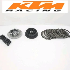 2008 07-11 KTM 450SXF 450 SXF Clutch Basket Hub Plates Springs OEM 77332001244 - Picture 1 of 13