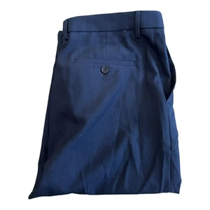 Kenneth Cole Techni-Cole Performance Dress Pants - Slim Fit - Navy Blue - 32x32 - Bild 1 von 9