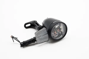 LED Fahrradscheinwerfer für Nabendynamo 80 Lux Standlicht Automatik Funktion  - Bild 1 von 12
