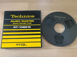 Vintage Audio Technics Reel to Reel RS-1500 Metal Reel Black RT-10B218 RP-10A ② - Picture 1 of 6