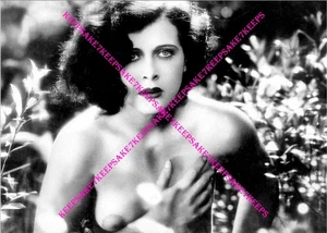FOTO ATTRICE HEDY LAMARR RARA TOPLESS NUDA 4x6 BA-HLAM746 - Foto 1 di 1