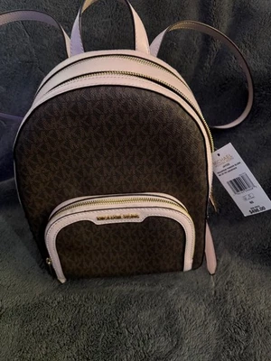 MOCHILA MICHAEL KORS JAYCEE ZÍPER MÉDIO PKY BLUSH em pó - Imagem 1 de 3
