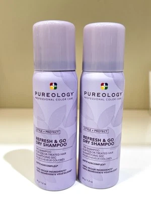 Pureology Dry Shampoo Style Refresh & Go Spray 1.2 oz NEW Set Of 2 - Image 1 of 3