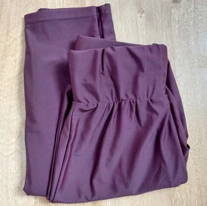 ASOS DESIGN Leggings Size 8-UK Dark Brown Stretchy 27L  - Picture 1 of 4