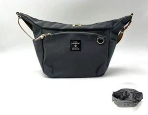New anello Grande GRAY shoulder bag mini small multi-pocket - Picture 1 of 3