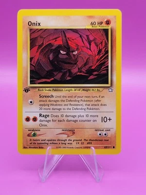 Pokémon 1st Edition Neo Genesis Onyx 69/111 🪨  - Image 1 of 4