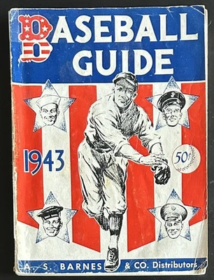 Guía y libro de registros de béisbol 1943 Foto 1 de 2