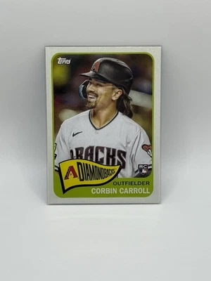 2023 Topps Archives - 1965 Topps Corbin Carroll #180 (RC) - Image 1 of 2