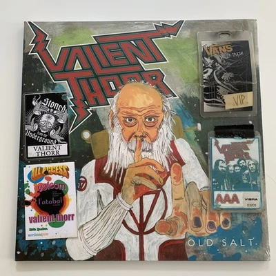 Valient Thorr Old Salt Vinyl (NEW) & Backstage Pass Lot (Genuine Band Used) - Image 1 of 4