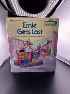 Ernie Gets Lost Hardcover Sesame Street A Growing Up Book Anna Dickson - Imagen 1 de 24