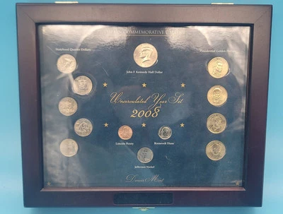 2008 U.S. Commemorative Gallery Uncirculated Year Set 2008 Denver mint - Image 1 of 2