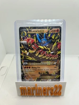 MLucario EX 55/111 XY-Furious Fists 2014 Pokemon - Image 1 of 2