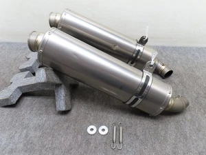 Monster M696 M796 M1100 K Factory Titanium Slip-On Exhaust - Picture 1 of 8