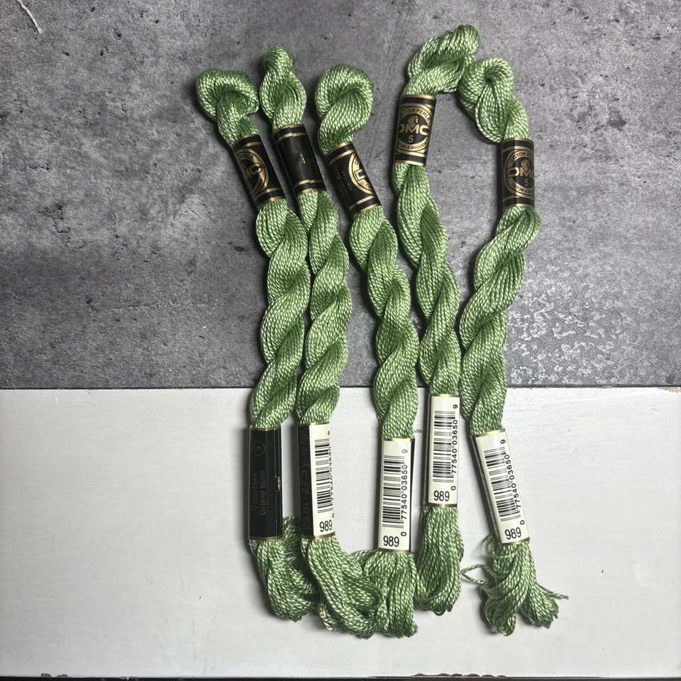 DMC Coton Perle Size 5 Color 989 - Image 1 of 1