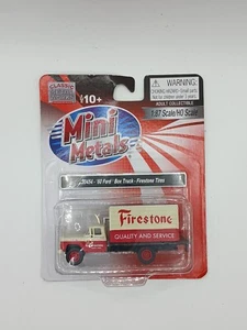 Mini Metals Collectibles 1960 Ford Firestone Tires Box Truck HO 30454 - Picture 1 of 2