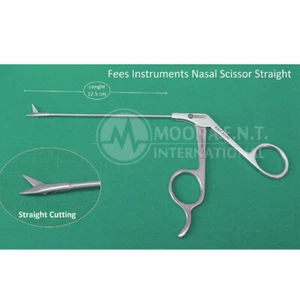 Rhinoforce II ENT Nasal Scissors Straight 12.5 cm Length - Picture 1 of 5