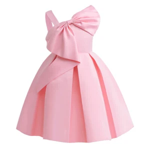 Girls Kids Sleeveless Tutu Dress Summer Girls Pageant Gown Evening Party Dress - Picture 1 of 34