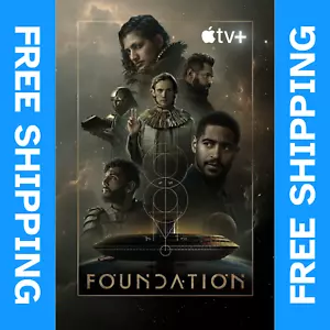 DVD Foundation TV Series Full Seasons 1 2 Space Sci-Fi Drama Full HD Region Free - Picture 1 of 10