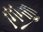 Vintage Stainless Flatware Lot Reed & Barton Ice Tea Spoons Knives Soup Spoon