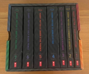 HARRY POTTER THE COMPLETE SERIES VOL. 1 - 7 BY J.K. ROWLING / SCHOLASTIC - NIB - Picture 1 of 7