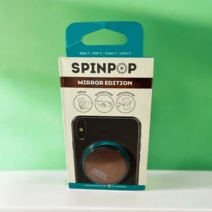 SpinPop Mirror Edition ~ Handygriff, Kabel Organizer, Ständer Neu - Bild 1 von 3